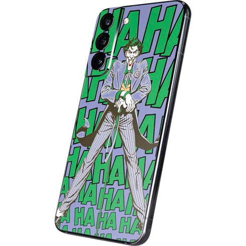 DC Comics The Joker Vintage pose pattern Galaxy S22 Plus Skin